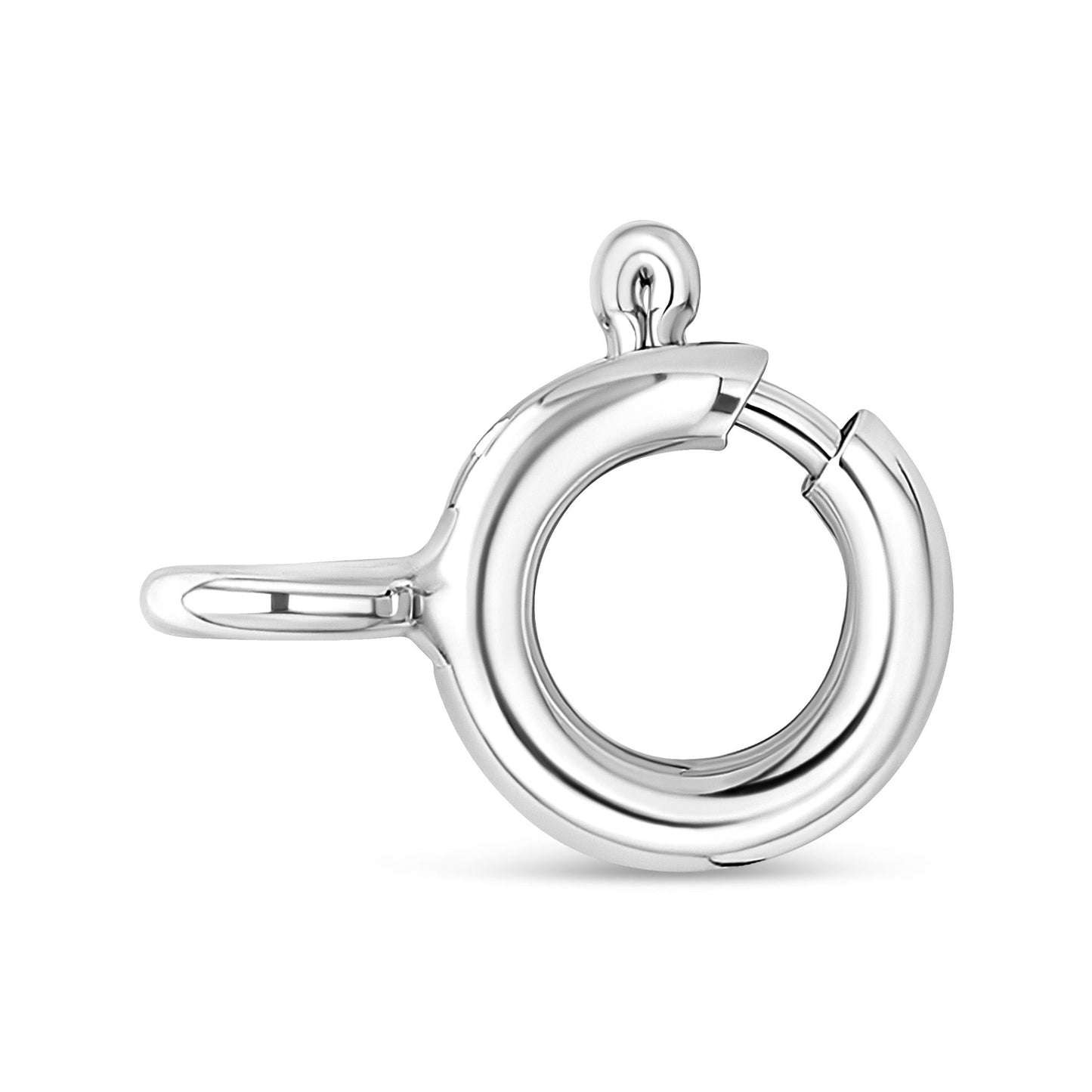 14K White Gold 1.0 Cttw Cocktail Cluster Cross 18" Pendant Necklace (H-I Color, SI1-SI2 Clarity)-2