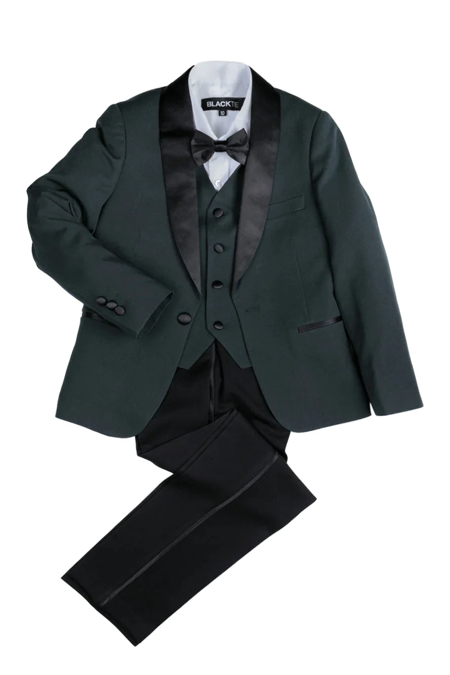 "London" Kids Tuxedo (5-Piece Set)-1