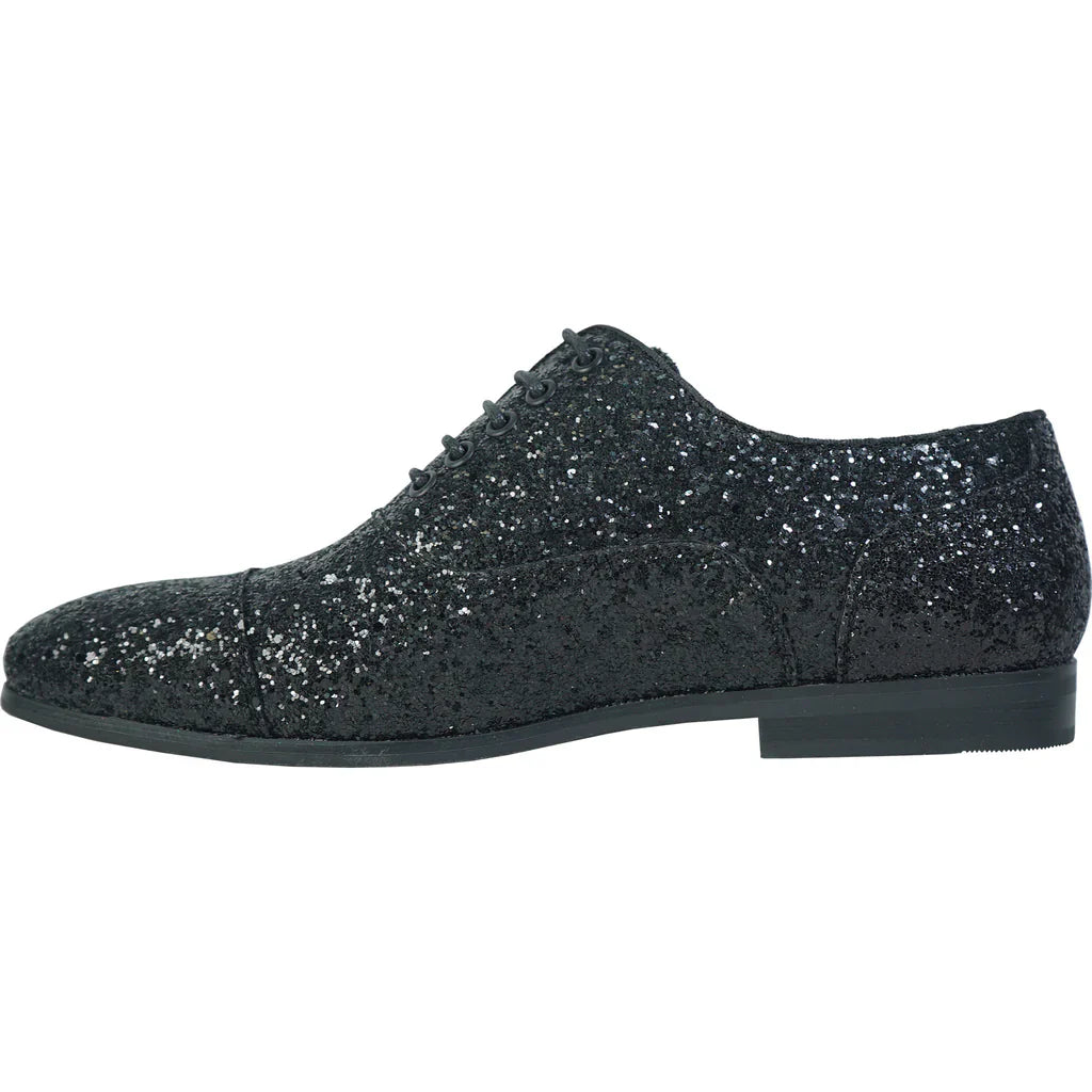 BRAVO Men Dress Shoe PROM-3 Loafer Shoe for Prom & Wedding Black-4