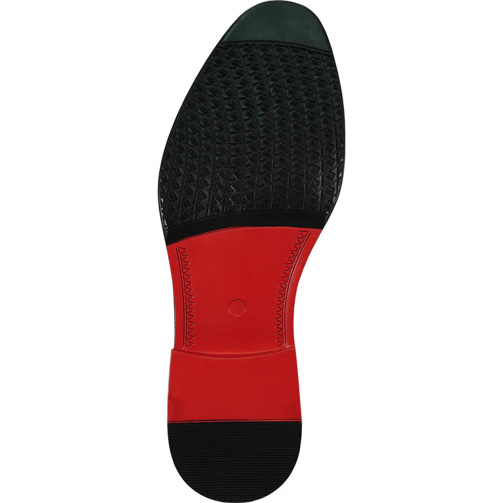 BRAVO Men Dress Shoe PROM-8 Loafer Shoe for Prom & Wedding Gold-6