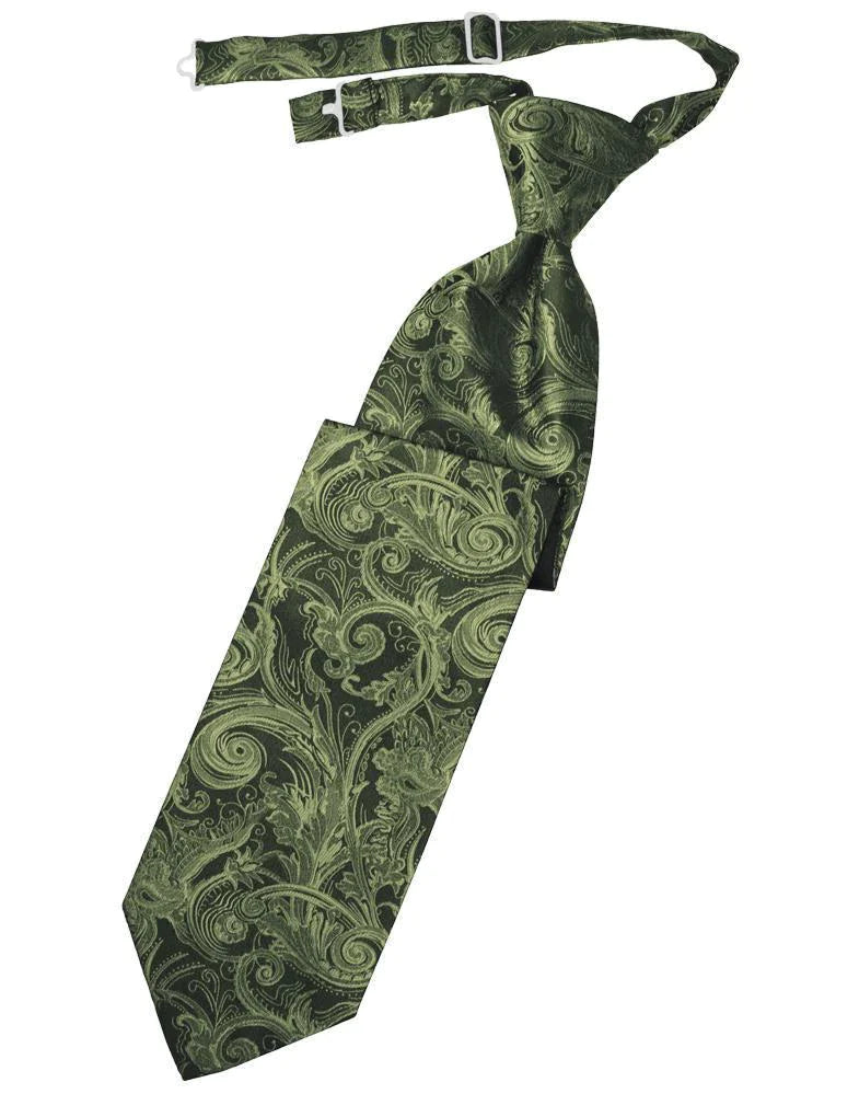 Tapestry Necktie Pre-Tied-17
