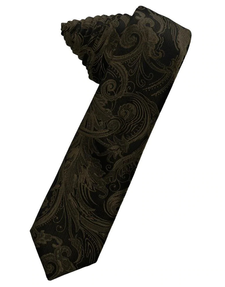 Tapestry Skinny Necktie Self Tie-58