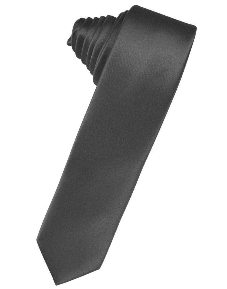 Luxury Satin Skinny Necktie Self Tie-49