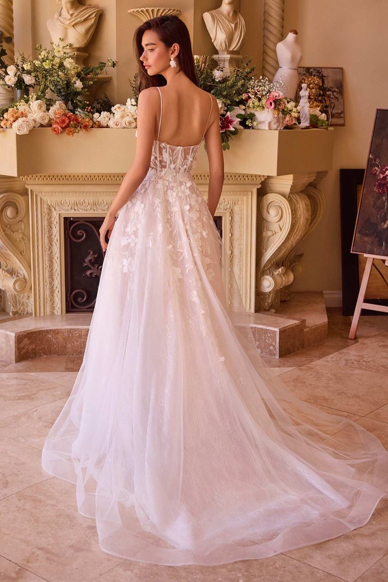 Layered Lace Wedding Gown-1
