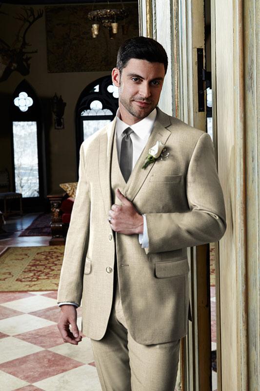 "Aspen" Tan Suit Jacket Notch (Separates)-0