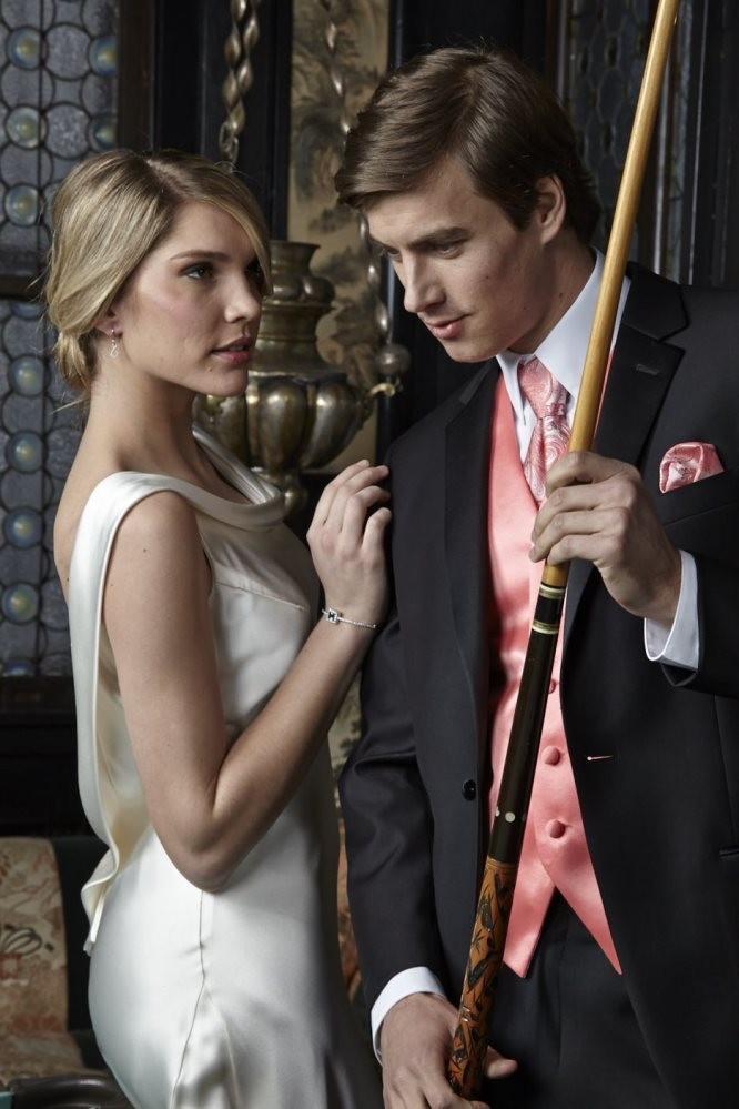 "Madrid" Black Tuxedo Jacket Notch (Separates)-0