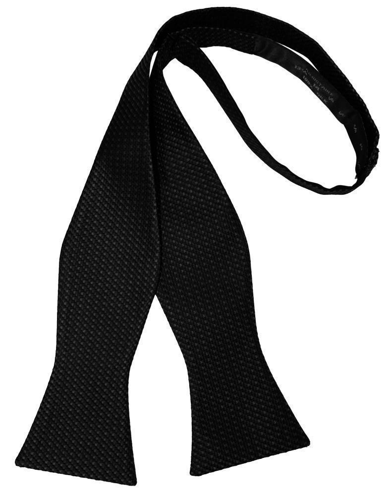 Silk Weave Bow Tie - Self Tie-1
