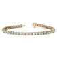 8.5 CTW Lab Grown Diamond Tennis Bracelet in 14kt White/Yellow Gold (G/VS) AGI Certified-5