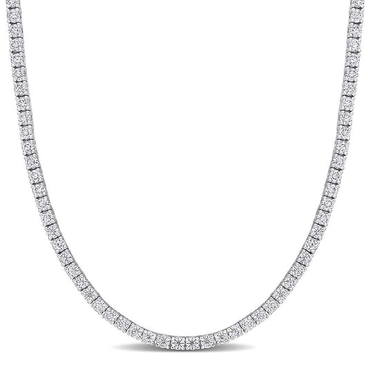 12.5 ct. DEW Created Moissanite Tennis Necklace - Available in 6 Sizes-0