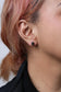 14K White Gold 3.00 Cttw Oval Cut Black Diamond Solitaire Stud Earrings (Black Color, I2-I3 Clarity)-3