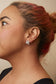 10K White Gold 1 1/4 Cttw Princess Diamond Composite Double Square and Halo Stud Earrings (I-J Color, I1-I2 Clarity)-3