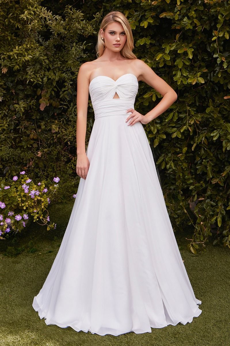 Strapless A-Line Wedding Dress-1