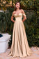 Strapless A-Line Dress With Sweetheart Neckline-2