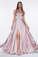 Sofr Satin A-Line Dress - 3-2