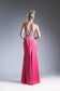 Two-piece dress with a high neckline and a sheath skirt-1