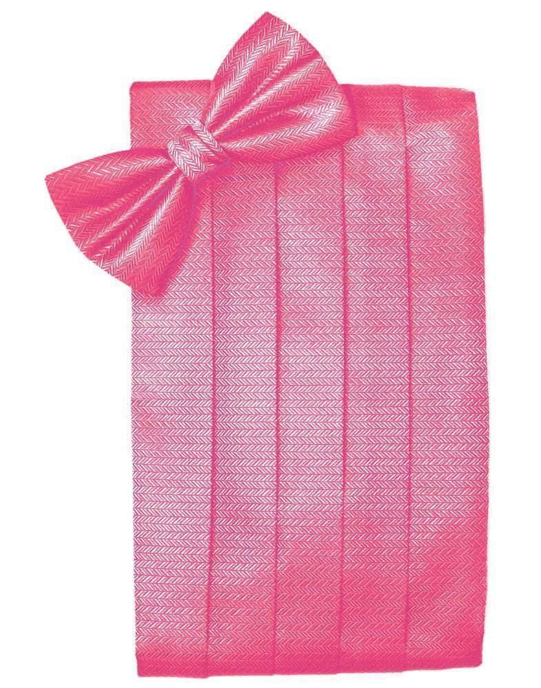 Set Herringbone Cummerbund & Bow Tie-6