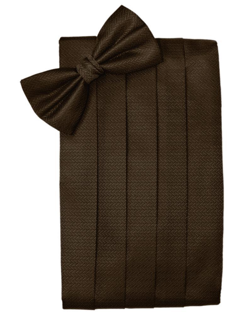 Set Herringbone Cummerbund & Bow Tie-9