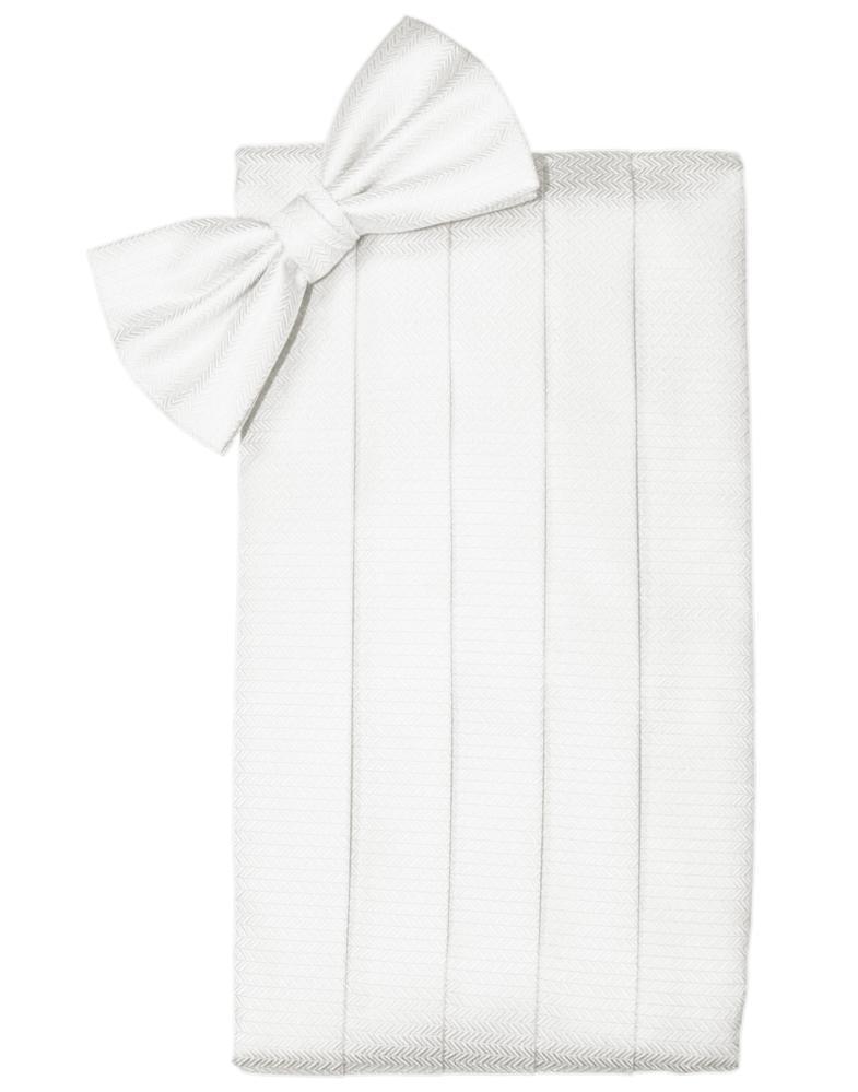 Set Herringbone Cummerbund & Bow Tie-16