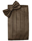 Set Herringbone Cummerbund & Bow Tie-17