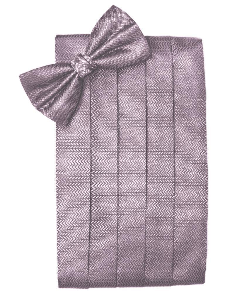 Set Herringbone Cummerbund & Bow Tie-19