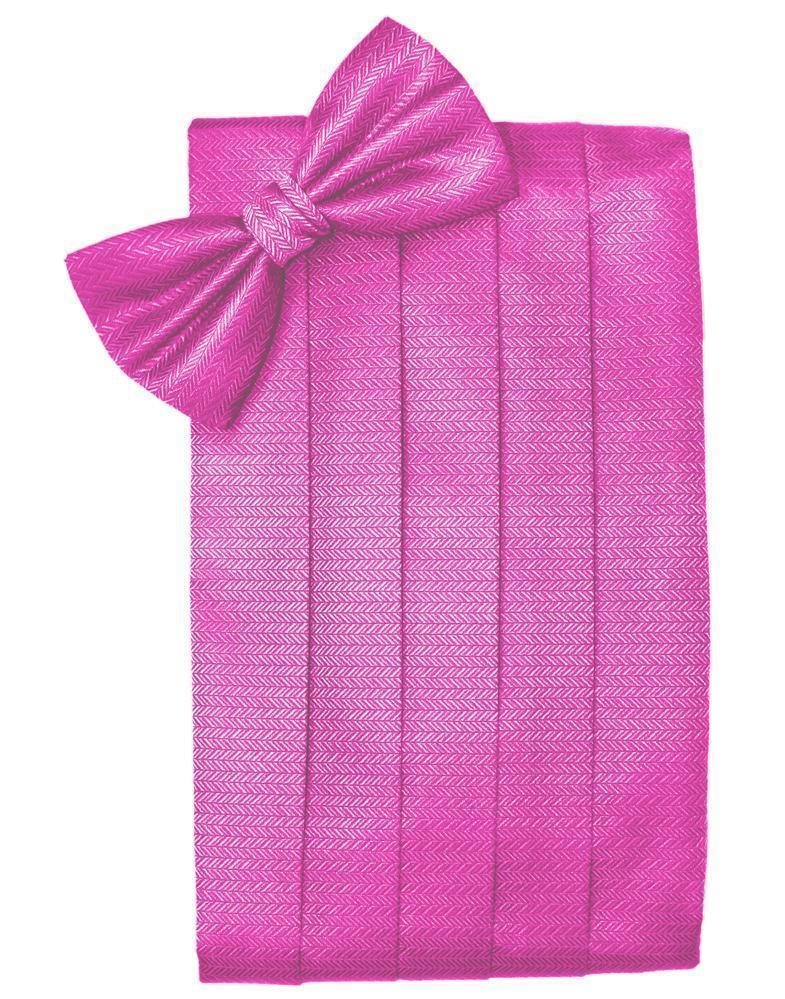 Set Herringbone Cummerbund & Bow Tie-20
