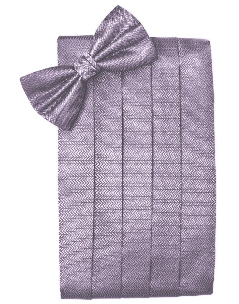 Set Herringbone Cummerbund & Bow Tie-23