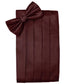 Set Herringbone Cummerbund & Bow Tie-31
