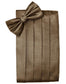 Set Herringbone Cummerbund & Bow Tie-33