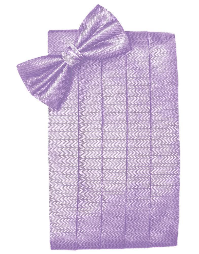 Set Herringbone Cummerbund & Bow Tie-28