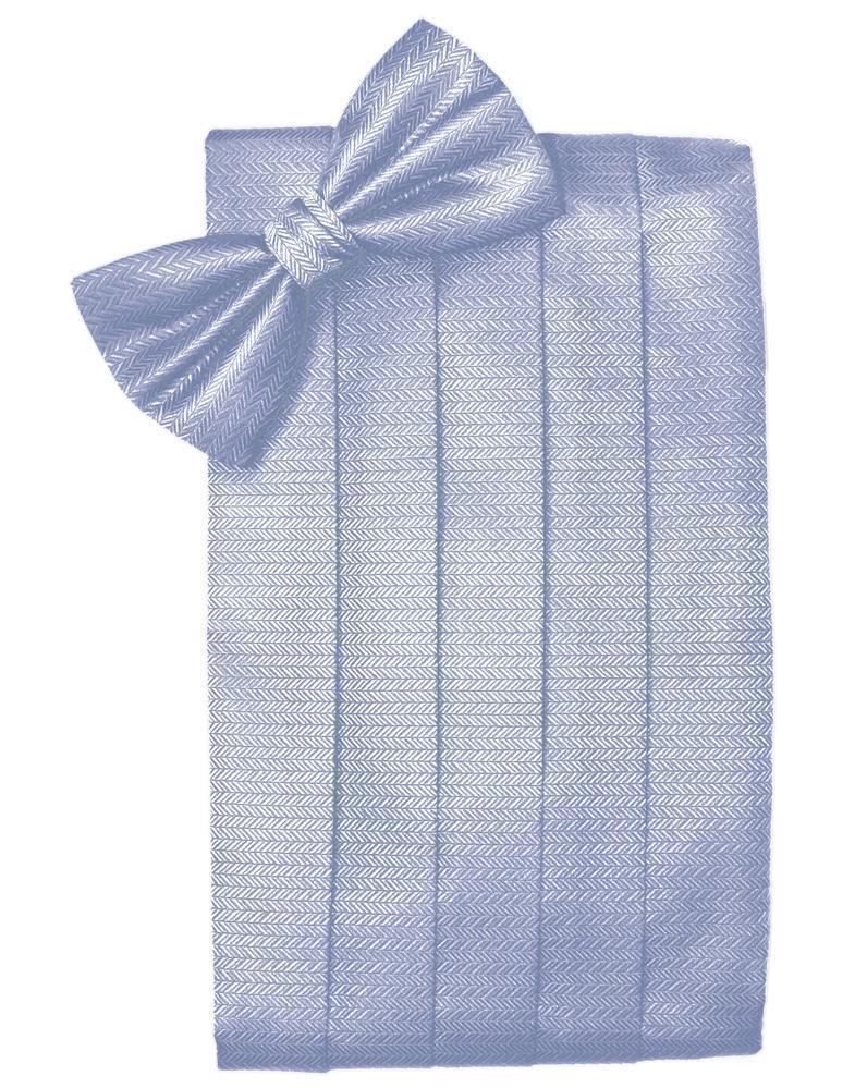 Set Herringbone Cummerbund & Bow Tie-36