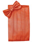 Set Herringbone Cummerbund & Bow Tie-37