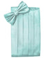 Set Herringbone Cummerbund & Bow Tie-42