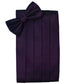 Set Herringbone Cummerbund & Bow Tie-44