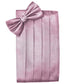 Set Herringbone Cummerbund & Bow Tie-45