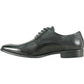 BRAVO Men Dress Shoe KING-7 Oxford Shoe BLACK - Medium and Wide Width-4