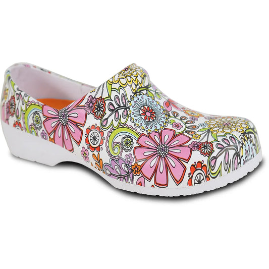 VANGELO Women Slip Resistant Clog NIKO Flower-1-0