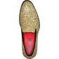 BRAVO Men Dress Shoe PROM-8 Loafer Shoe for Prom & Wedding Gold-5