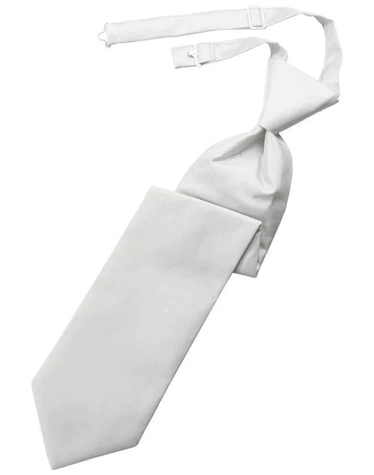 Solid Twill Kids Necktie-26
