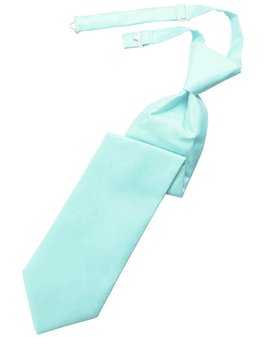 Solid Twill Kids Necktie-27