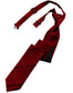Striped Satin Skinny Necktie Pre-Tie-2