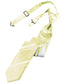 Striped Satin Skinny Necktie Pre-Tie-5