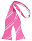 Striped Satin Bow Tie Self Tie-8