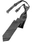 Striped Satin Skinny Necktie Pre-Tie-10