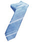 Striped Satin Skinny Necktie Self Tie-16