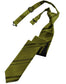 Striped Satin Skinny Necktie Pre-Tie-17
