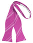 Striped Satin Bow Tie Self Tie-18