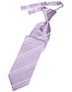 Striped Satin Kids Necktie-24