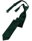 Striped Satin Skinny Necktie Pre-Tie-24