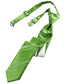 Striped Satin Skinny Necktie Pre-Tie-28