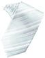 Striped Satin Necktie Self Tie-32